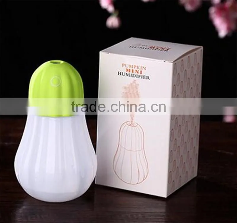 CT-743 USB mini humidifier Blowing touch humidifier control Pumpkin humidifier Small household spray humidifier nightlights
