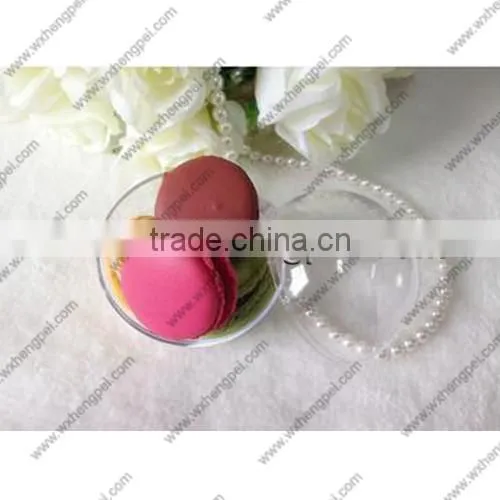 Cleverish portable cute ball plastic storage jewelry wedding box kit