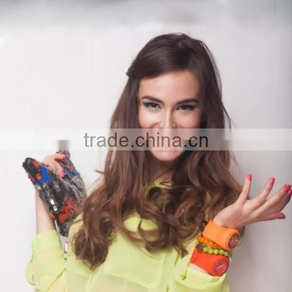 Fashion cheap wholesale adults kids personalized silicone slap watches