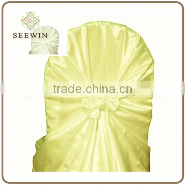 Cheap satin chair cover