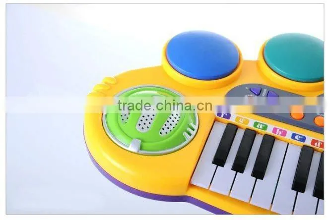 Supply fashion plastic cute electronic organ toys kid small order