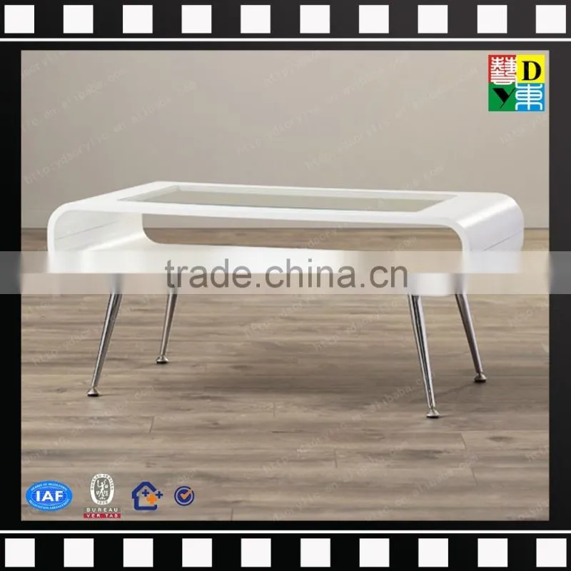 new arrival acrylic radio table hot sale acrylic living room furniture wholesale PMMA lucite acrylic TV set table from China