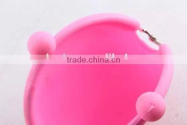 Silicone Purse with 3D Butterfly Knot/ Coin Purse