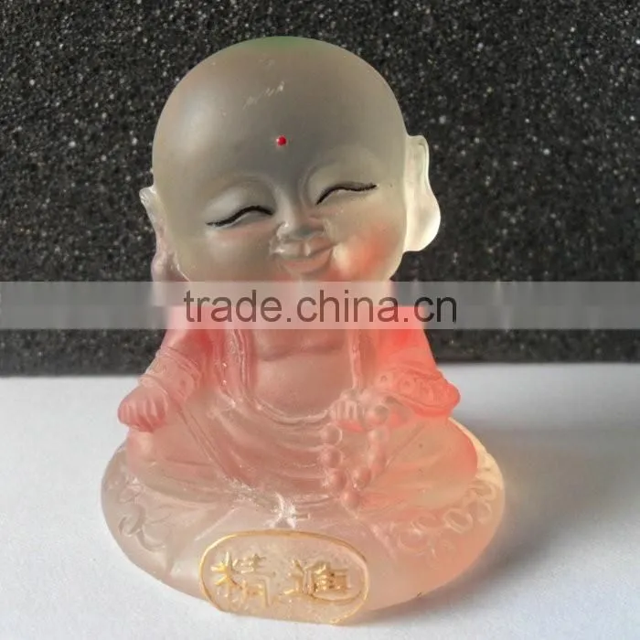 Clear resin figure