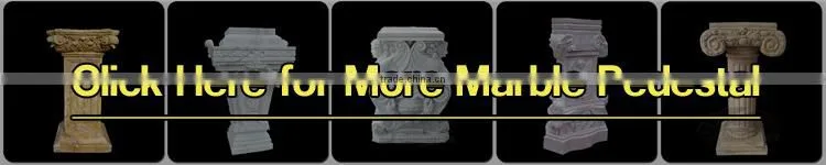 85 Popular Designs Marble Pedestal for sale with great price