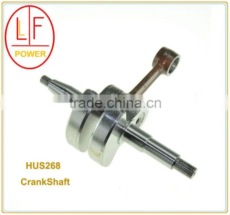 Hot sell Chain Saw Crankshaft HUS268 Gasoline Engine Spare Parts