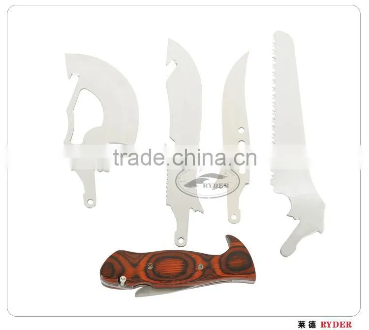Knife kit set(including knife ,saw,axe)