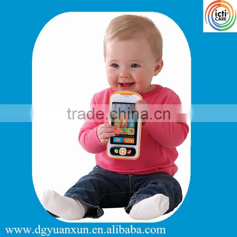 2015 new hot sale for baby phone toy buy cheap phone toy with touch screen from icti dongguan factory