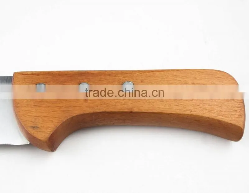 549-107 7"top quality kitchen chef knife with wooden handle