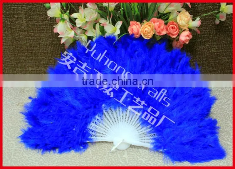 turkey feather fan for wedding