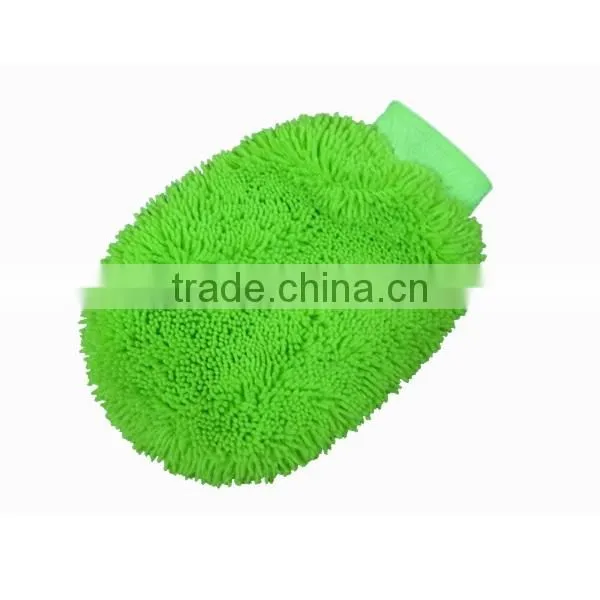 new thin chenille car detailing dust microfiber car gloves
