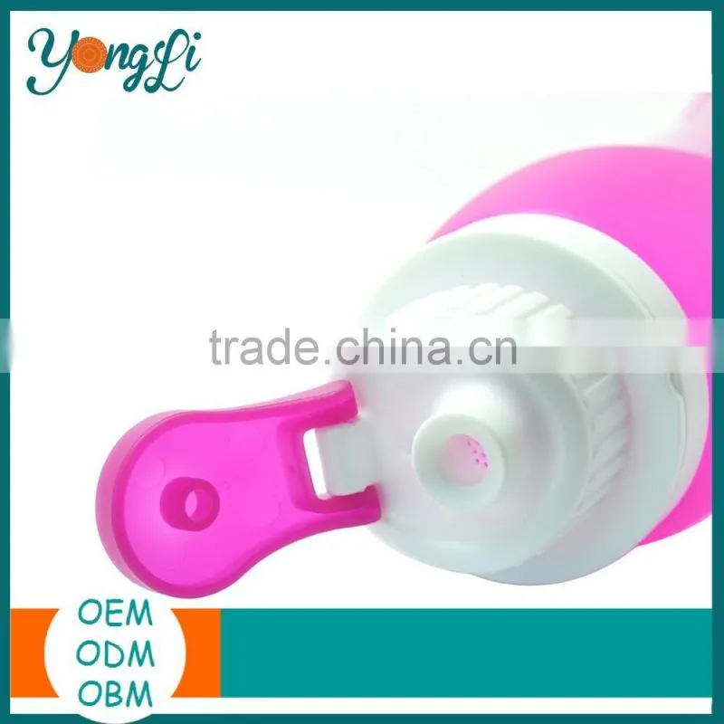 2016 Wholesale New Food Grade Silicone Collapsible Water Bottle