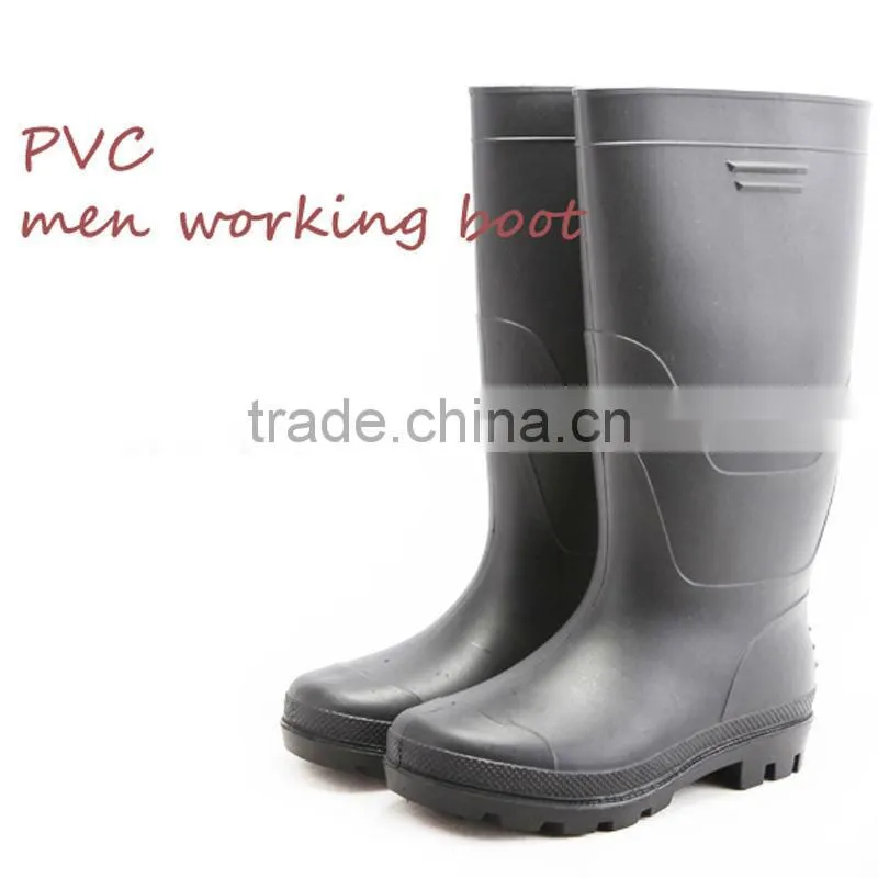 PVC Light Man Working Boots For Fishing Farming