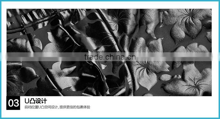New Products 2016 Innovative Heated Thermal Underear Faux Leather Long John Tight Pants Men