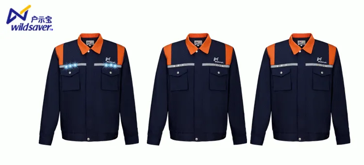 High Quality Wholesale OEM Reflective Safety Uniform for outdoors working