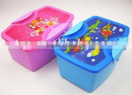 Children lunch box with tray inside/Food storage container