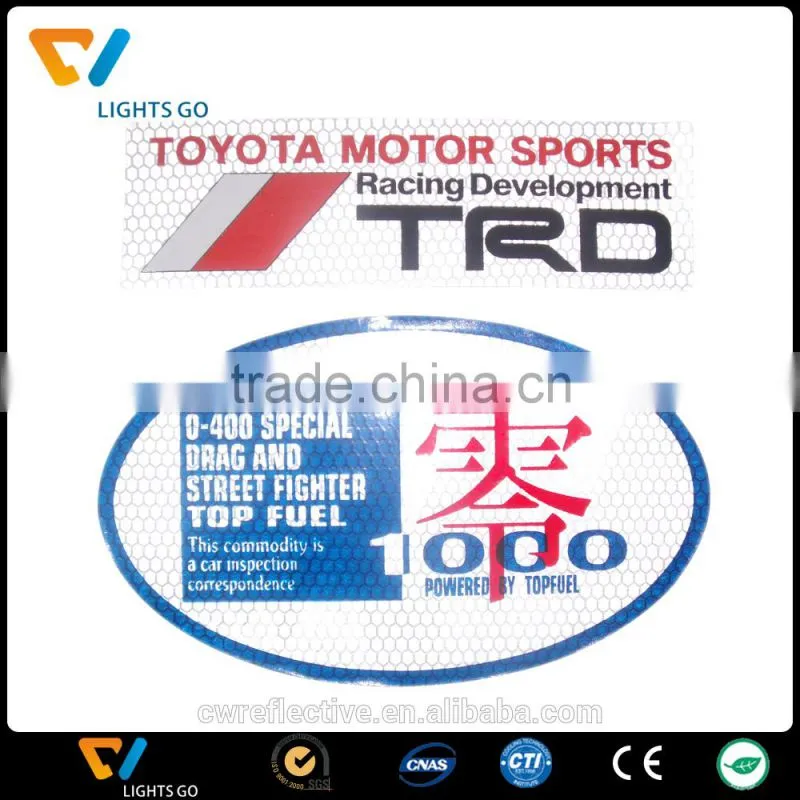 China supplier wholesale 3m diamond grade reflective sticker
