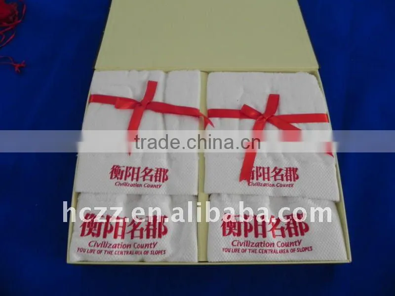 100% cotton embroidery gift towel