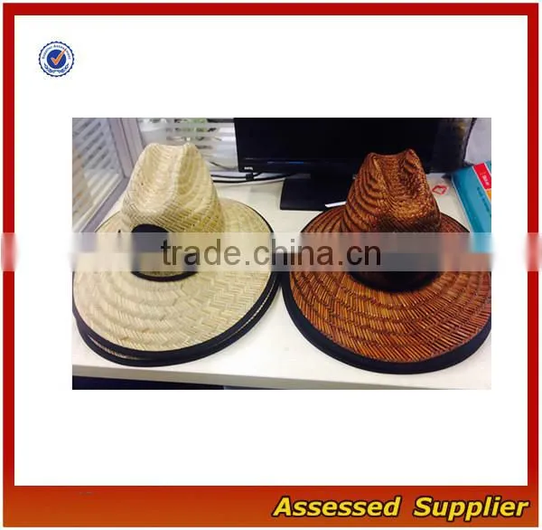 YXH8/ Custom high quality straw hat outdoor surf straw hat wholeasle