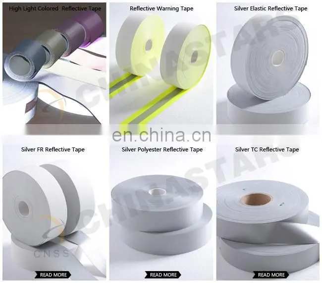 High visibility Reflective safety elastic band
