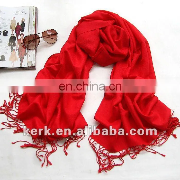 Fashion Plain Design Scarf and shawl, Stock 40 colors Wholesale Price,Material:Cashmere+ Viscose