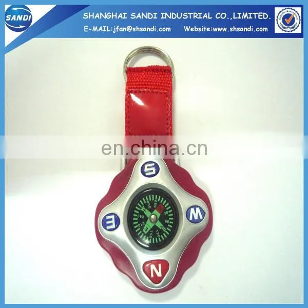 compass keychain