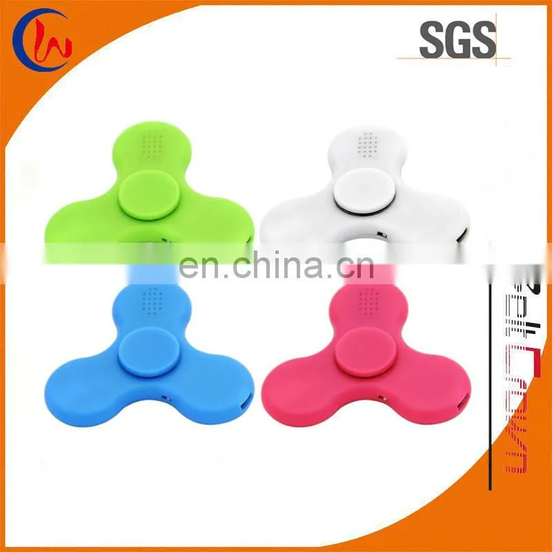 Edc anti-stress toys light up 608rs hand led bluetooth spinner fidget