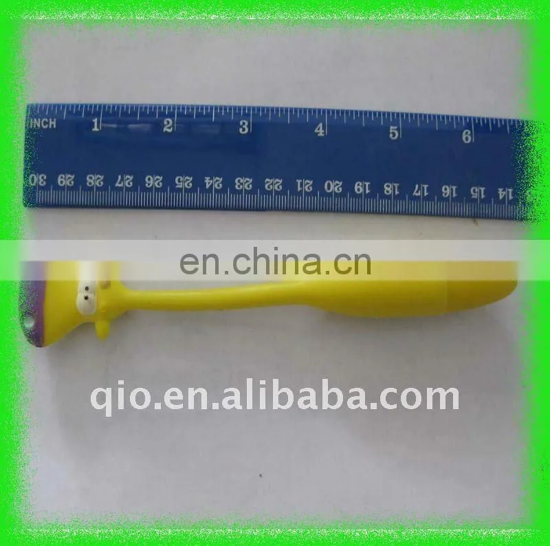 novelty promotional gift bent flexible ball pen