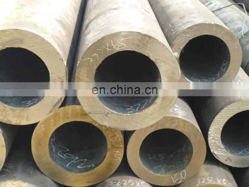 seamless carbon black powder coated steel pipe