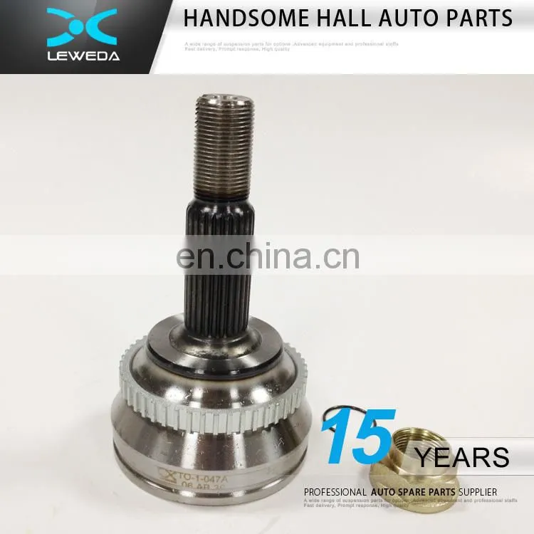 Reliable Quality Outer CV Joint Constant Velocity Joints TO-1-047A for Toyota COROLLA ALTIS Year 2001 26OUT-58MM-24IN-48T