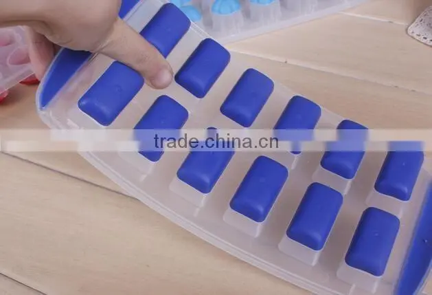 11 18 12 safe silicone ice lattice / ice maker creative fruit shape