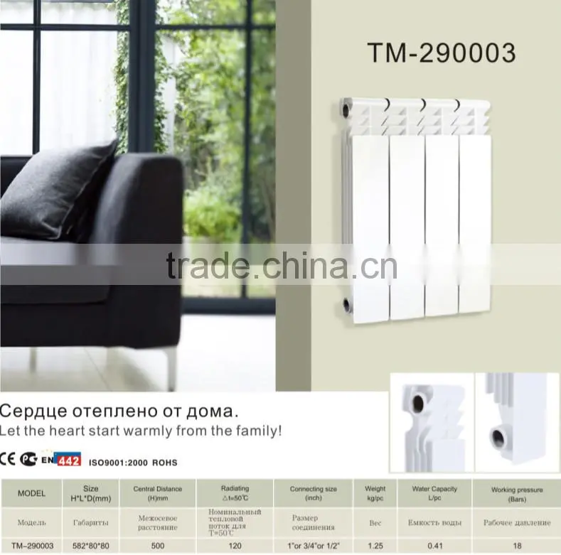 die casting home heat aluminum radiator