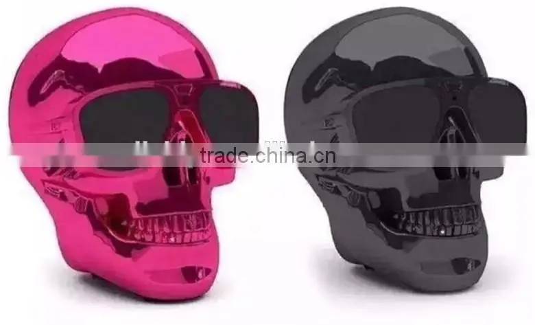 skull bluetooth speaker
