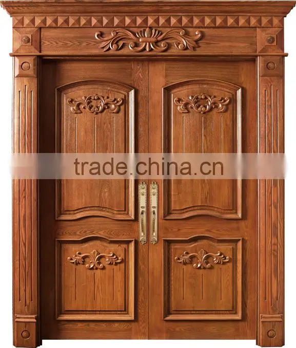 Teak solid wooden doors design