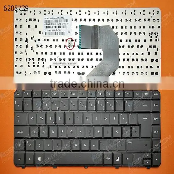 Laptop Keyboard For HP Pavilion G4-1000 G6-1000 CQ43 CQ57 430 630S BLACK(For Win8), PO Layout
