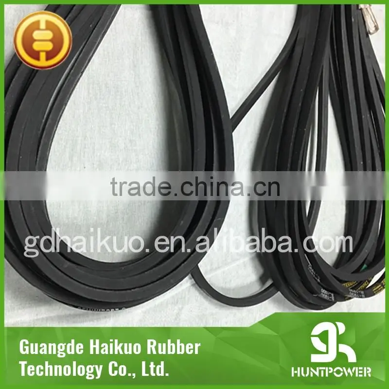 Rubber v belt for maching