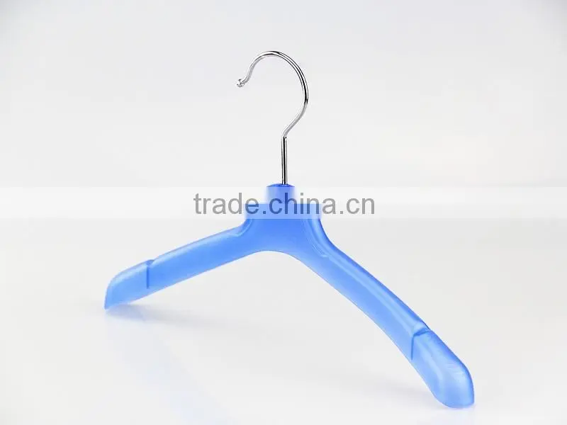 IMY-501 blue plastic kids hangers hook