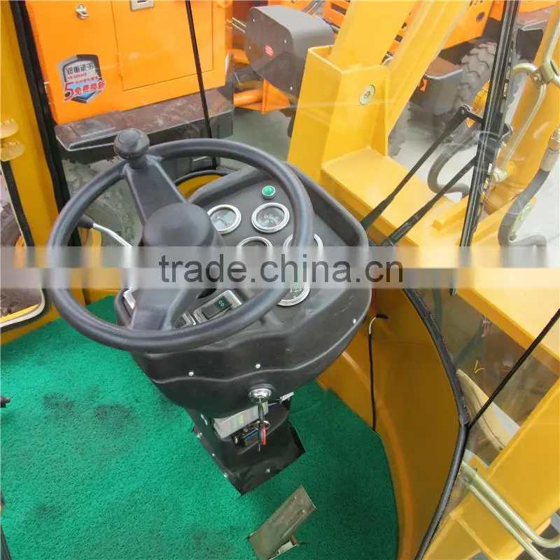 Full Hydraulic mini front end loader, wheel loader, cheap loaders for sale