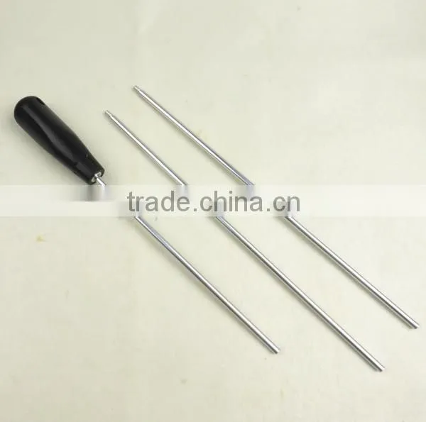 Shotgun cleaning kit with aluminum rod, cleaning kit for shotgun,shotgun cleaning sets