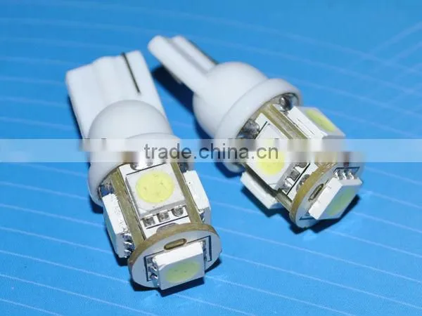 Car led light T10 5SMD 5050 Car led Light 12v