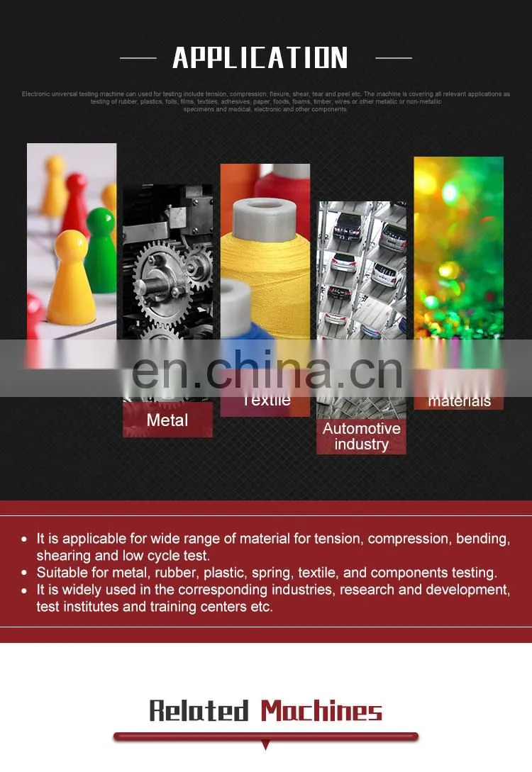 HSTAuto Power Computer Tensile Testing Machine Automatic Servo Control Tester For Steel Bars with CE certificate