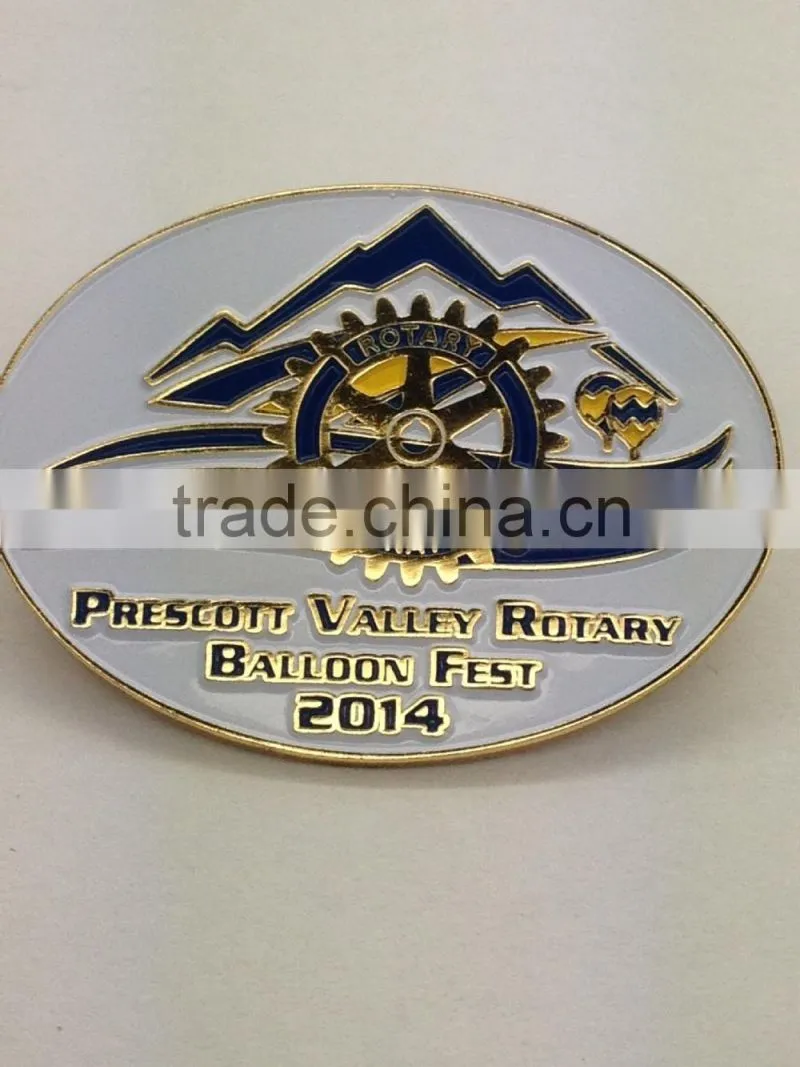 custom logo soft enamel lapel pins/custom badges