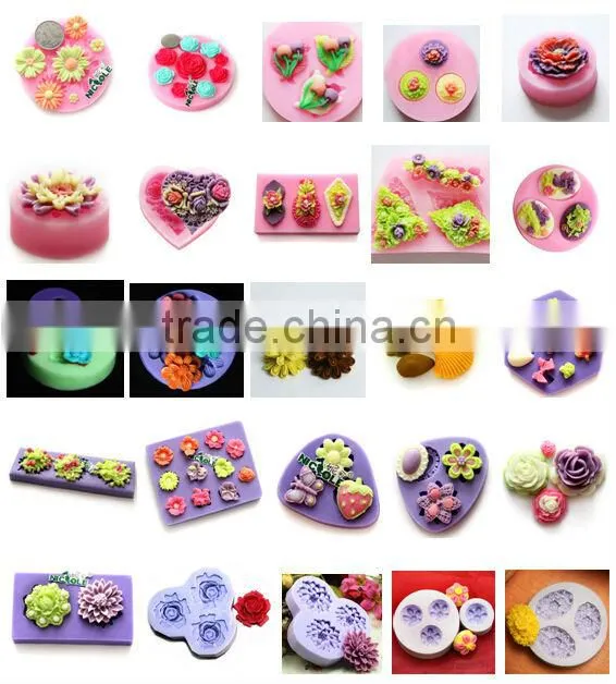 F0536 Nicole Hallowmas Pumpkin Silicone Molds For Cake Decorating Tool