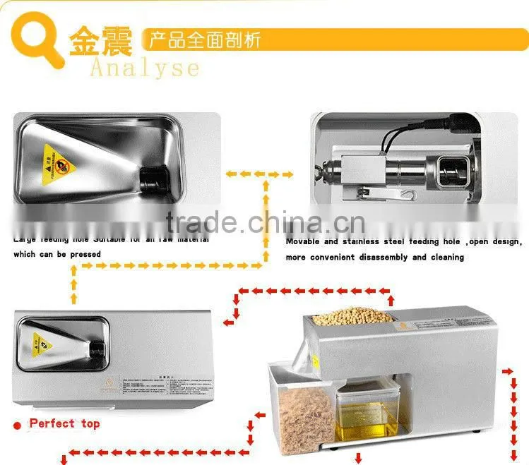 Small Sunflower Oil Mill Seed Oil Making Machine