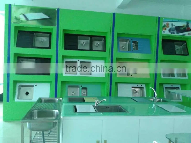 handmade stainless steel kitchen sink/stainless steel corner sink