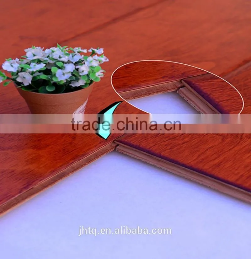 Golden Teak Smooth Engineered Wood Flooring Attractive and Easy To Care