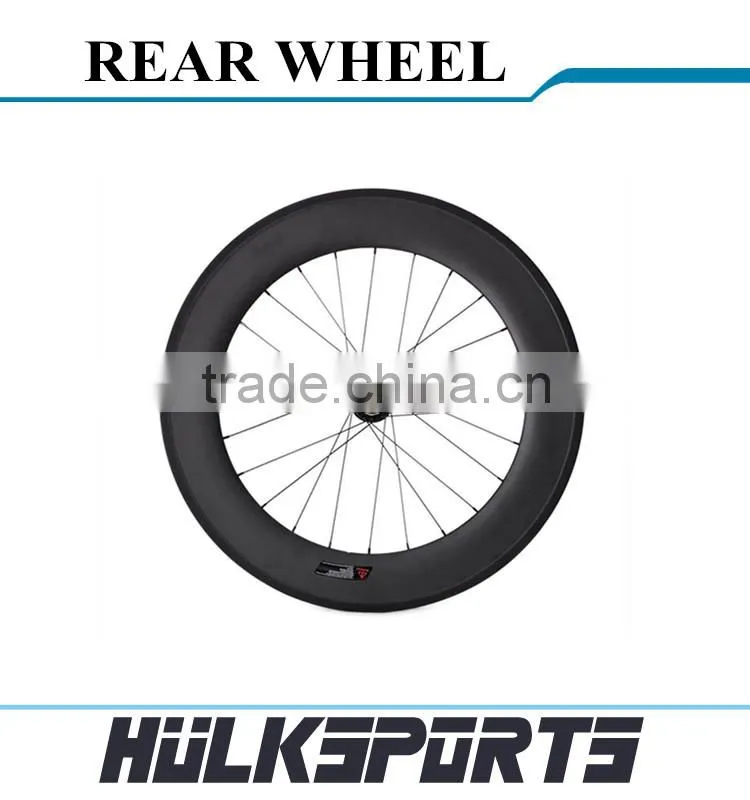 Disc Brake Road bicycle wheels wholesale 700c full carbon road bike Clincher wheelset 88mm carbon wheels with 25mm width