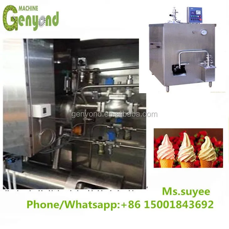 Industrial Ice Cream Continuous Freezer