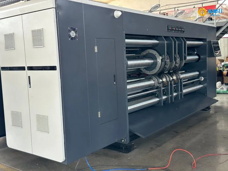 full automatic printer die cutter slotter machine supplier