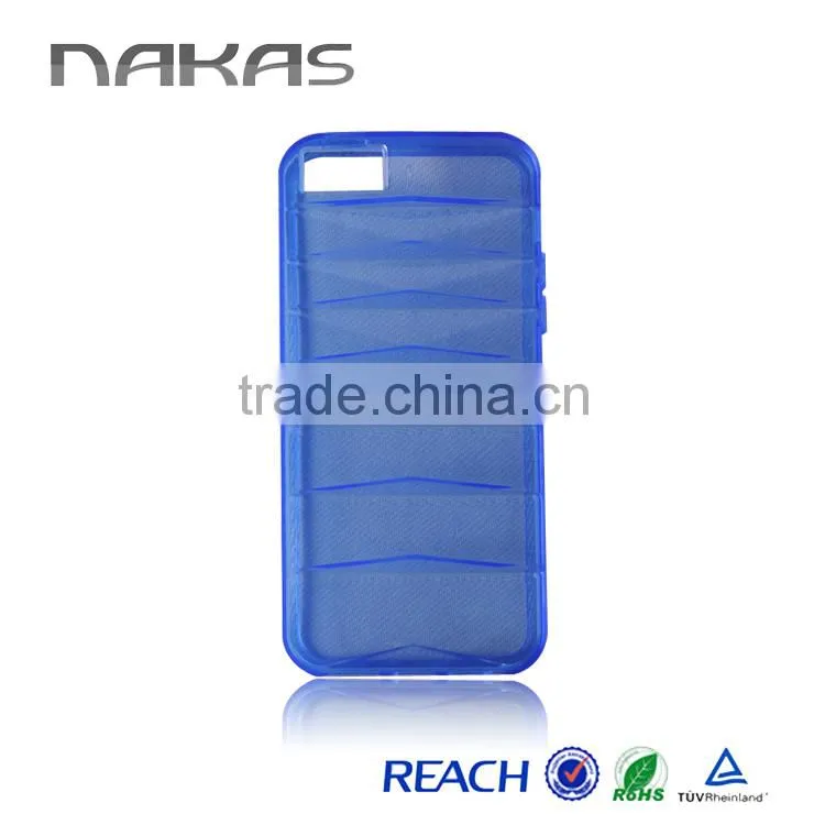 colorful jelly TPU pouch mobile phone case for 5S